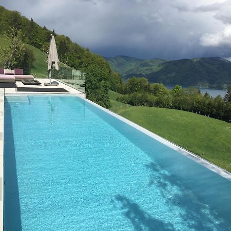 Attersee Luxury Design Villa With Dream Views, Large Pool And Sauna Nussdorf am Attersee Ngoại thất bức ảnh