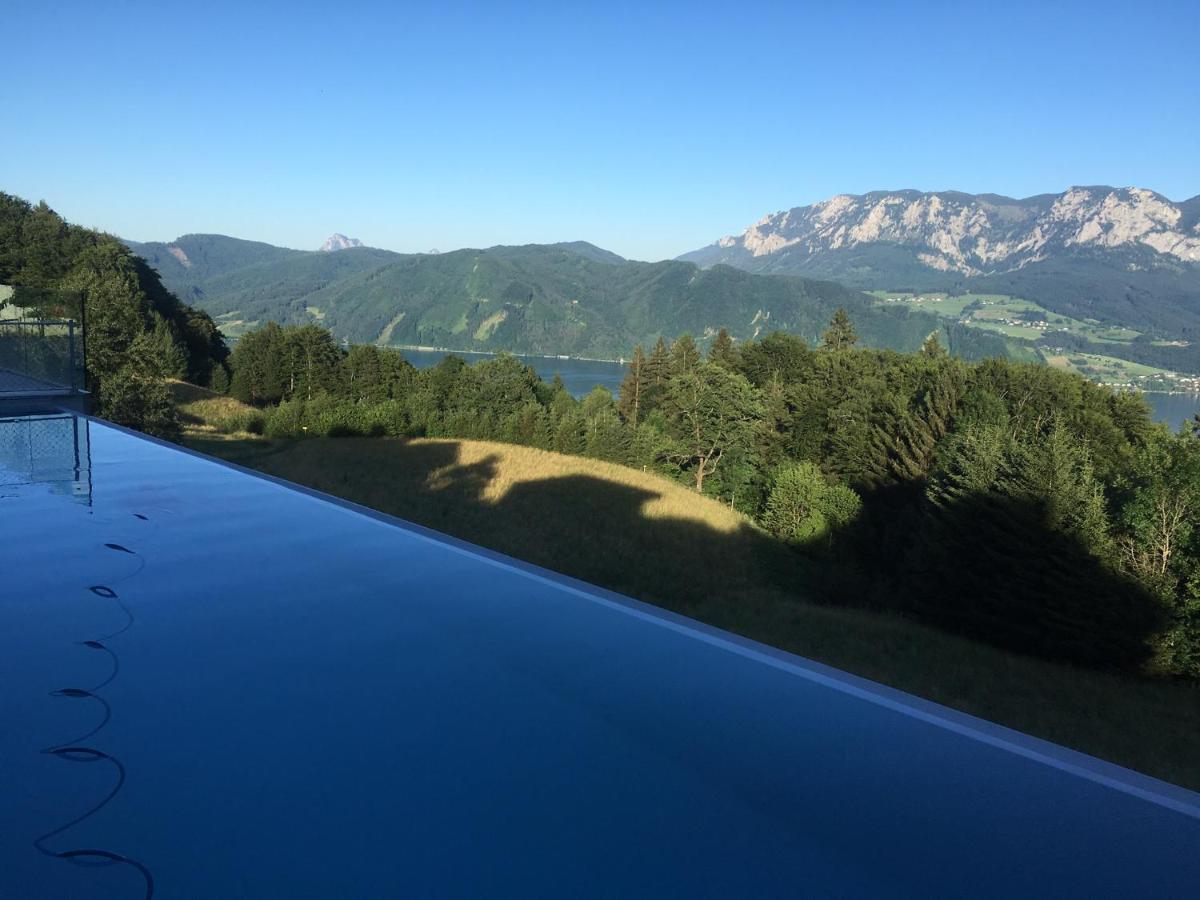 Attersee Luxury Design Villa With Dream Views, Large Pool And Sauna Nussdorf am Attersee Ngoại thất bức ảnh