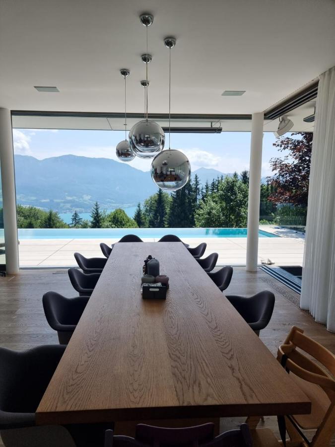 Attersee Luxury Design Villa With Dream Views, Large Pool And Sauna Nussdorf am Attersee Ngoại thất bức ảnh